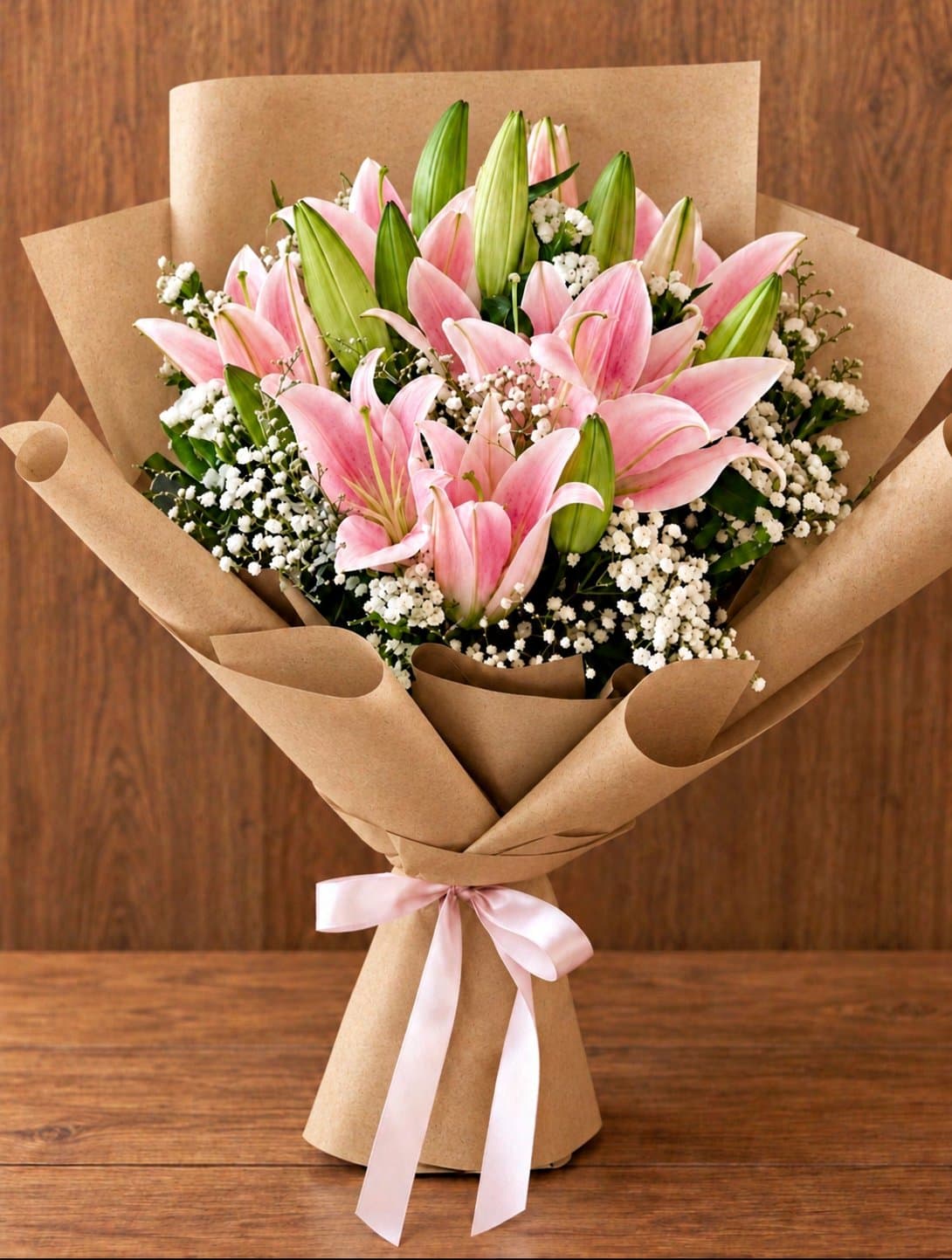 Pink Lily Charm